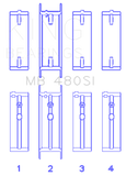 King Engine Bearings Buick 90-96 L27 V6 Main Bearing Set