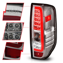 Load image into Gallery viewer, ANZO 2005-2021 Nissan Frontier LED Taillights Chrome Housing/Clear Lens