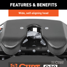 Load image into Gallery viewer, Curt Q20 5th Wheel Hitch w/Rails