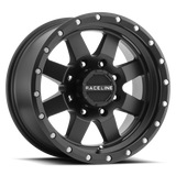 Raceline 935B Defender 15x6in / 6x139.7 BP / 0mm Offset / 4.25mm Bore - Satin Black Wheel