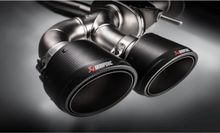 Load image into Gallery viewer, Akrapovic 08-18 Nissan GTR Evolution Race Line w/o Cat w/ Carbon Tips