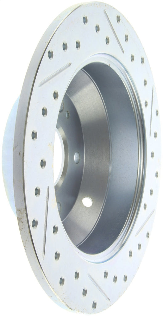 StopTech Select Sport 10-17 Hyundai Santa Fe Sport Slotted & Drilled Right Rear Brake Rotor