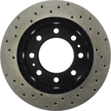 Load image into Gallery viewer, StopTech 02-06 Chevy Avalanche / 02-06 Silverado 1500 2WD Front Left Drilled Sportstop Cryo Rotor