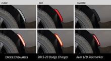 Load image into Gallery viewer, Diode Dynamics 15-21 Dodge Charger LED Sidemarkers - Amber Red (set)