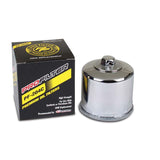 ProFilter Arctic Cat/Hon/Kaw/Mv Augusta/Triumph/Yam Spin-On Chrome Various Performance Oil Filter