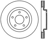 StopTech Sport 07-17 Jeep Compass/Patriot Cryo Slotted Front Right Rotor