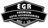 EGR 15+ Ford F150 Regular Cab In-Channel Window Visors - Set of 2 - Matte (563475)