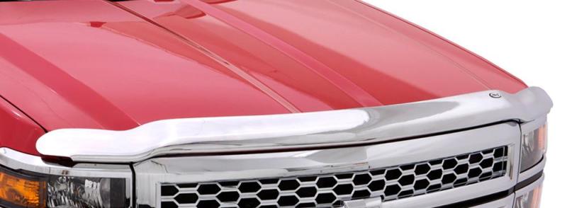 AVS 07-09 Chrysler Aspen High Profile Hood Shield - Chrome