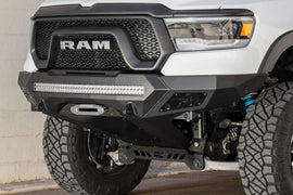 Addictive Desert Designs 2019 Ram Rebel 1500 Stealth Fighter Fr Bumper w/Winch&Parking Sensor Mounts - GTR Auto