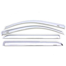 Load image into Gallery viewer, AVS 02-08 Dodge RAM 1500 Quad Cab Ventvisor Front &amp; Rear Window Deflectors 4pc - Chrome