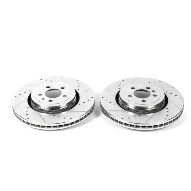 Power Stop 14-22 Dodge Charger Front Drilled & Slotted Rotor - Pair