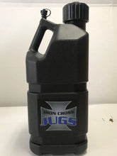 Load image into Gallery viewer, Iron Cross 5 Gallon Utility Jug - Black - GTR Auto