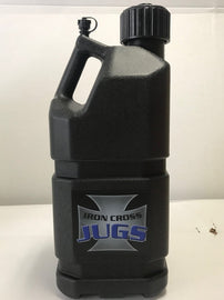 Iron Cross 5 Gallon Utility Jug - Black - GTR Auto
