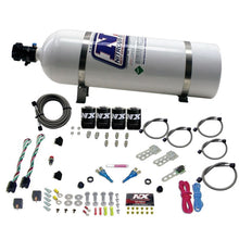 Load image into Gallery viewer, Nitrous Express Dodge EFI Dual Stage Nitrous Kit (50-150HP x 2) w/15lb Bottle