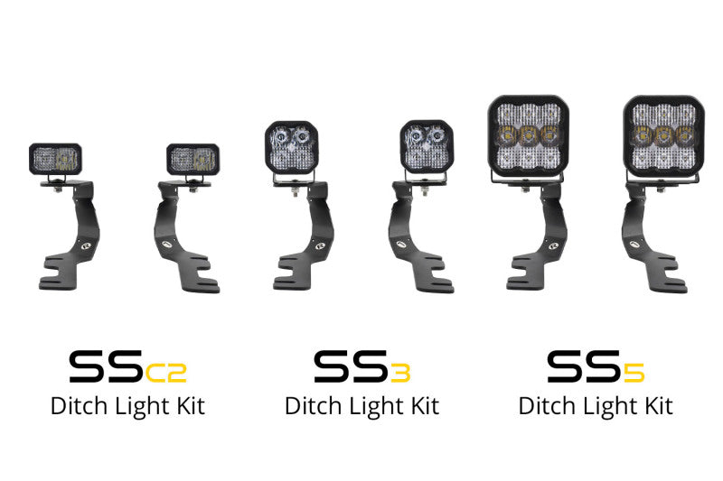 Diode Dynamics Stage Series Ditch Light Kit for 2019-Present Ram SS3 - Pro White Combo