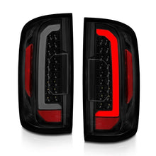 Load image into Gallery viewer, ANZO 15-21 GMC Canyon LED Taillights w/ Light Bar Black Housing Smoke Lens