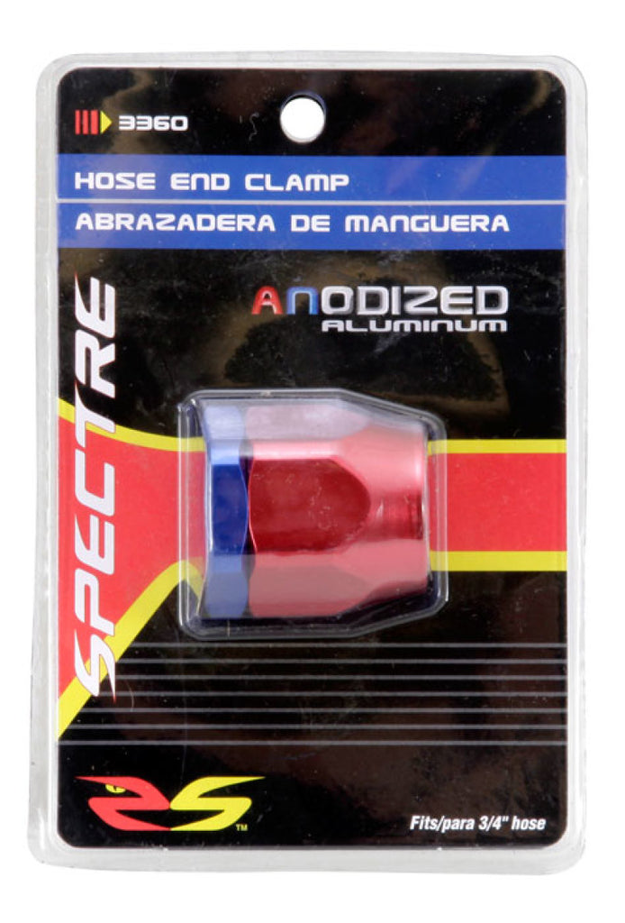 Spectre Magna-Clamp Hose Clamp 3/4in. - Red/Blue
