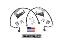 Load image into Gallery viewer, Superlift 08-10 Ford F-250/F-350 w/ 2-4in Lift Kit (Pair) Bullet Proof Brake Hoses