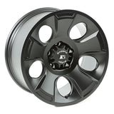 Rugged Ridge Drakon Wheel 18x9 Black Satin 07-20 Jeep JK/JL/JT