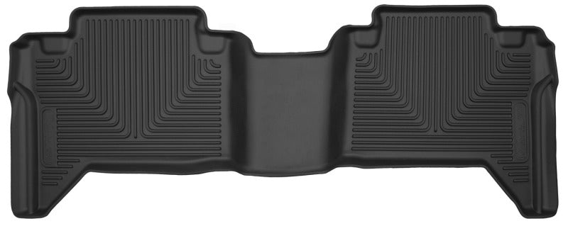 Husky Liners 05-14 Toyota Tacoma Crew Cab Pickup X-Act Contour Black 2nd Seat Floor Liner - GTR Auto