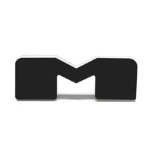 Load image into Gallery viewer, ORACLE Lighting Universal Illuminated LED Letter Badges - Matte Blk Surface Finish - M SEE WARRANTY