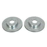 Power Stop 13-18 Cadillac ATS Front Evolution Drilled & Slotted Rotors - Pair