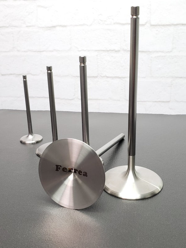 Ferrea Chevy/Chry/Ford BB 2.45in 11/32in 5.475in 0.26in 25 Deg Tulip Ti Comp Intake Valve - Set of 8