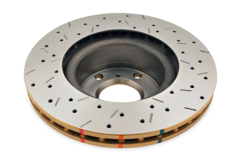 DBA 88-92 Cherokee 4wd/90-92 Comanche 4wd/90-99 Wrangler Front Drilled & Slotted 4000 Series Rotor