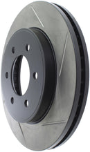 Load image into Gallery viewer, StopTech Power Slot 04-09 Ford F150 4WD 6 Lug Front Left Slotted Rotor