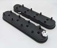 Load image into Gallery viewer, Granatelli 96-22 GM LS Tall Valve Cover w/Angled Coil Mounts - Black Wrinkle (Pair)