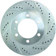 Load image into Gallery viewer, StopTech Select Sport 12-14 Toyota FJ Cruiser SportStop Slotted &amp; Drilled Front Left Rotor