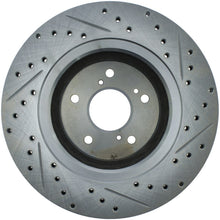 Load image into Gallery viewer, StopTech Select Sport Drilled &amp; Slotted Rotor - Front Right