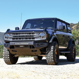 Westin 21-25 Ford Bronco Pro-Mod Front Bumper - Textured Black - GTR Auto