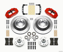 Load image into Gallery viewer, Wilwood Narrow Superlite 6R Front Hub &amp; 1PC Rtr Kit 12.88in-Red 74-80 Pinto Disc Spindle only