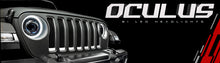 Load image into Gallery viewer, Oracle Oculus Bi-LED Projector Headlights for Jeep JL/Gladiator JT Satin Silver 5500K