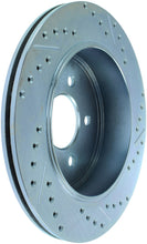 Load image into Gallery viewer, StopTech Select Sport Drilled &amp; Slotted Rotor - Rear Right