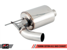 Load image into Gallery viewer, AWE Tuning BMW F3X 340i Touring Edition Axle-Back Exhaust - Diamond Black Tips (90mm)