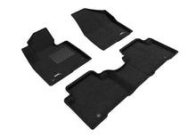 Load image into Gallery viewer, 3D MAXpider 13-18 Hyundai Santa Fe Sport Elegant 1st 2nd Row - Floor Mat Set (Black)