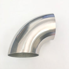 Load image into Gallery viewer, Ticon Industries 1in Diameter 90 1D/1in CLR 1mm/.039in Wall Thickness Titanium Elbow