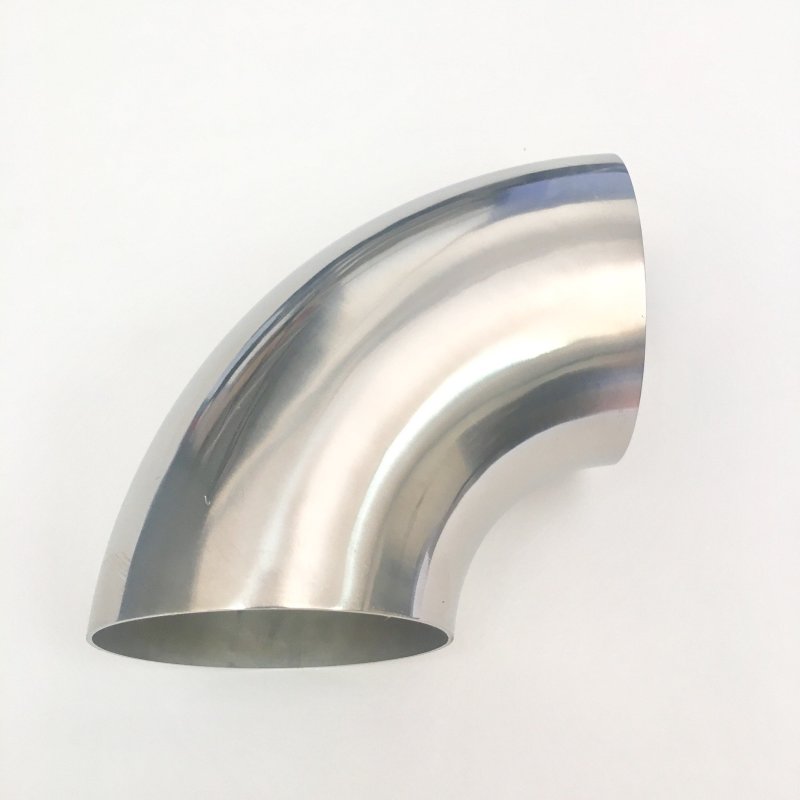 Ticon Industries 1.25in Diameter 90 1D/1in CLR 1mm/.039in Wall Thickness Titanium Elbow