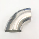 Ticon Industries 1in Diameter 90 1D/1in CLR 1mm/.039in Wall Thickness Titanium Elbow