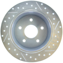 Load image into Gallery viewer, StopTech Select Sport 99-04 Jeep Grand Cherokee SportStop Slotted &amp; Drilled Rear Right Rotor