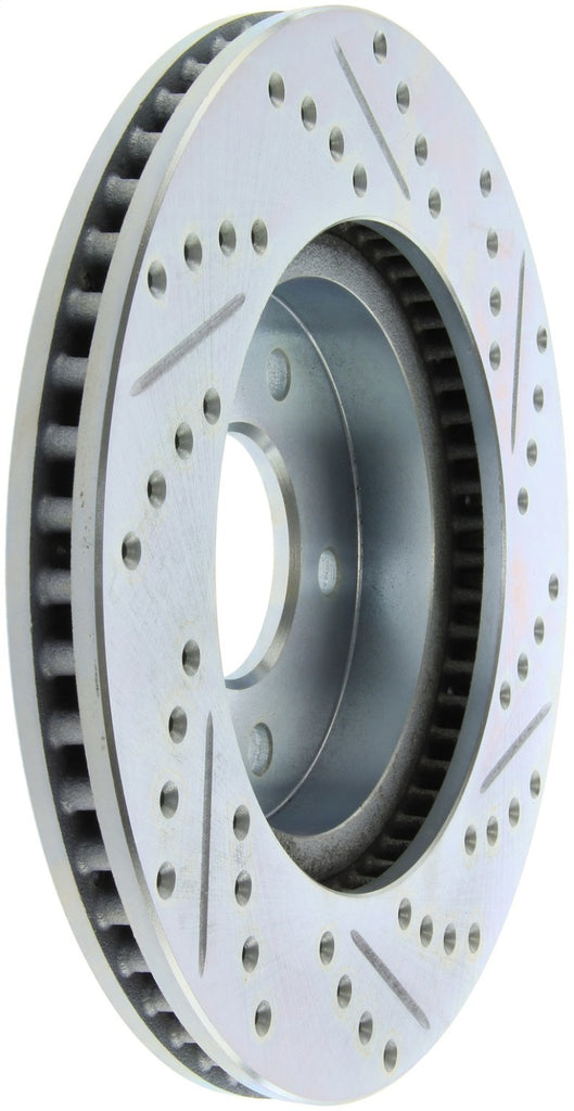 StopTech Select Sport Drilled & Slotted Rotor - Front Left