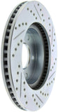 StopTech Select Sport Drilled & Slotted Rotor - Front Left