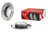 Brembo 2000 BMW 323Ci/99-00 323i/01-06 325Ci Front Premium Xtra Cross Drilled UV Coated Rotor