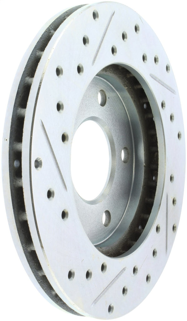 StopTech Select Sport Drilled & Slotted Rotor - Front Right