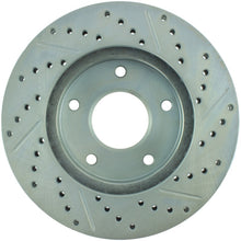 Load image into Gallery viewer, StopTech Select Sport 98-03 GMC Jimmy / 98-04 Sonoma Pickup 4WD Slotted/Drilled Right Front Rotor