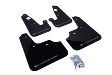 Load image into Gallery viewer, Rally Armor 07-17 Mitsubishi Lancer Black UR Mud Flap w/ Silver Logo