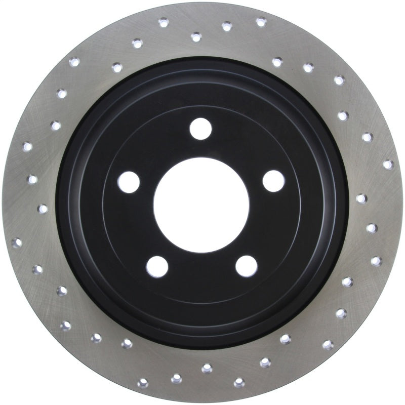 StopTech Sport Cross Drilled Brake Rotor - Front Right
