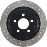 StopTech Sport Cross Drilled Brake Rotor - Front Right